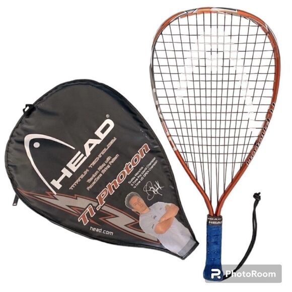 Head Ti Photon Racquetball Racquet Titanium Tech. 3 5/8" Grip Racketball… - Picture 1 of 9